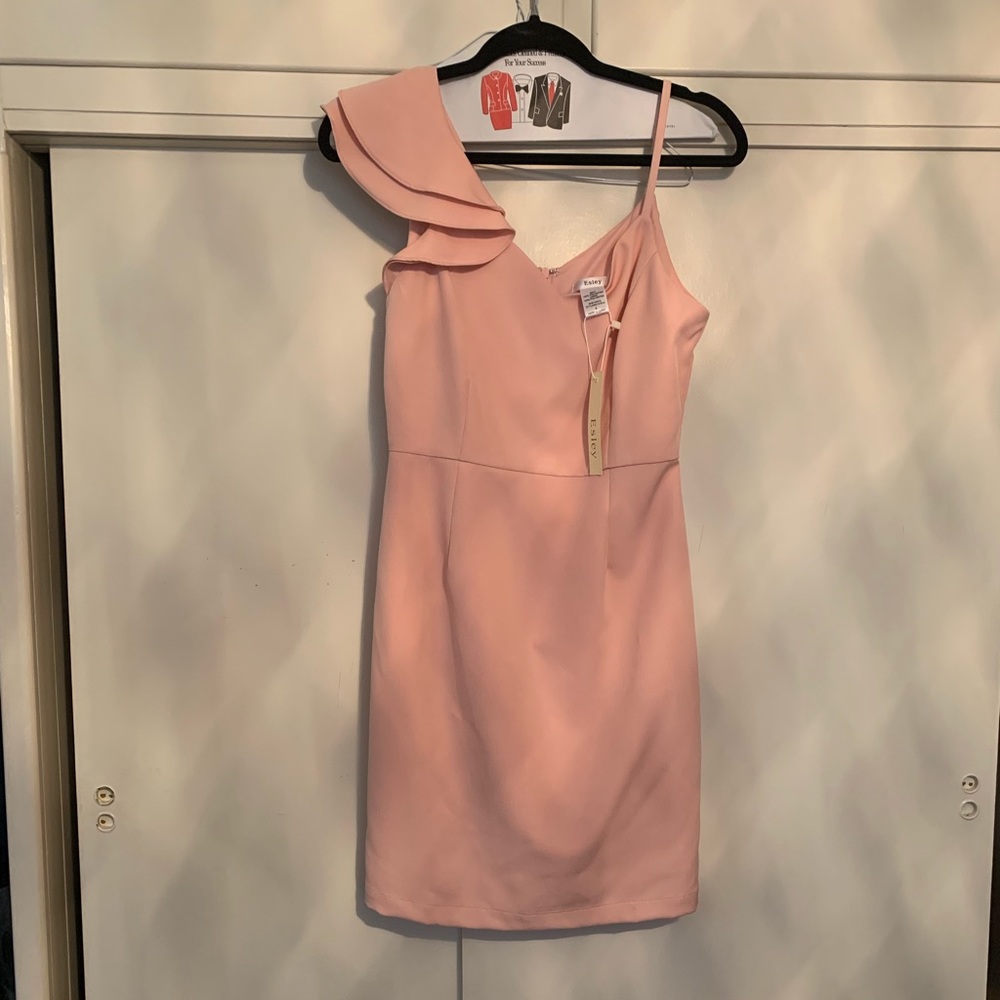 Esley pink  dress for wedding / cocktail party